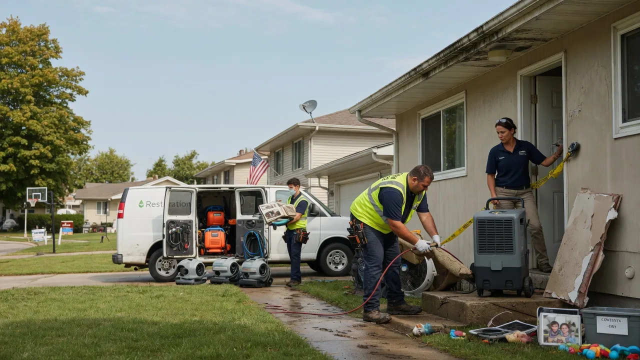 Water Damage Restoration in New Richmond, IN near me